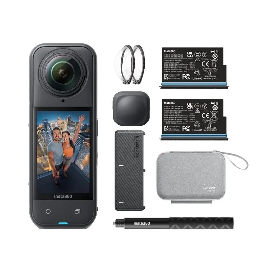Insta360 X5 360-graders actionkamera med to objektiver