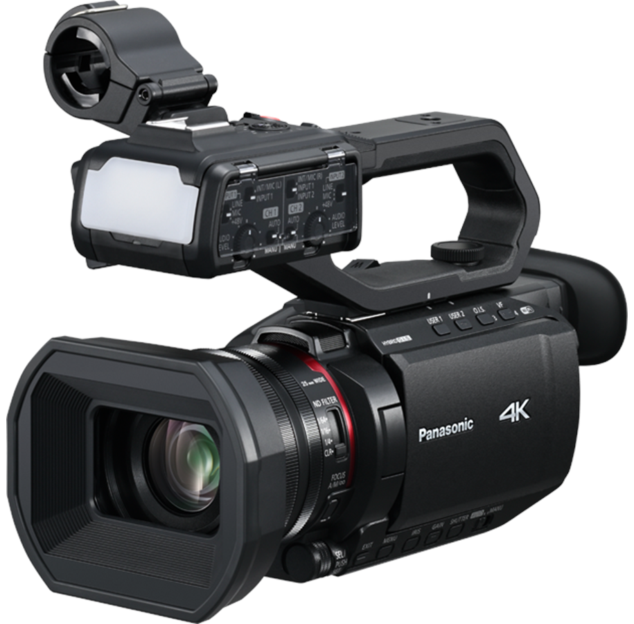Panasonic AG-CX18EJ professionelt håndholdt videokamera med topgreb