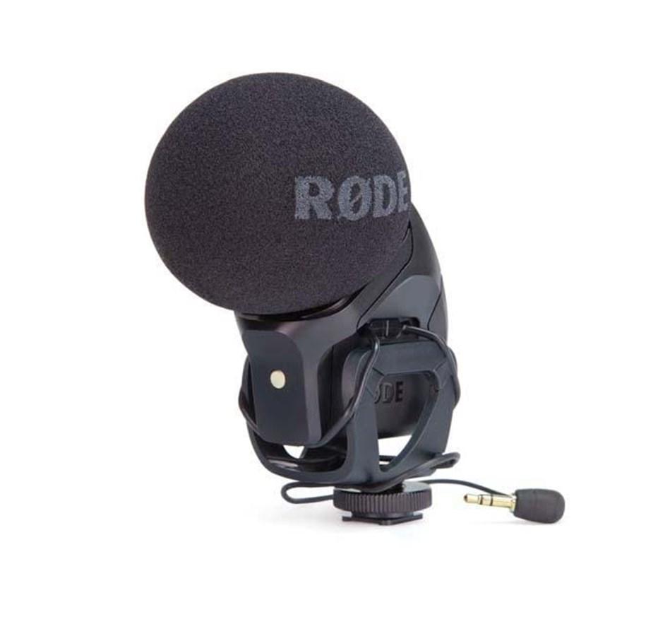 Røde Stereo VideoMic PRO med Rycote-ophæng og skumvindhætte