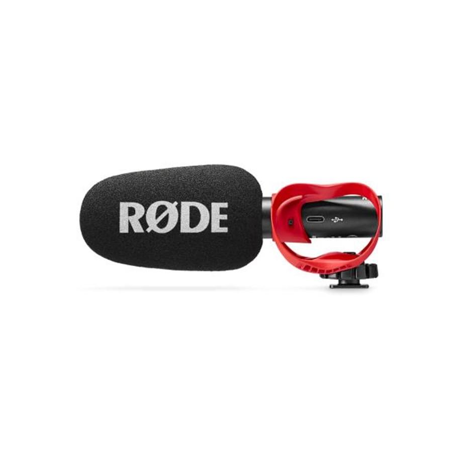 Røde VideoMic GO II shotgun-mikrofon i Helix-kameraophæng