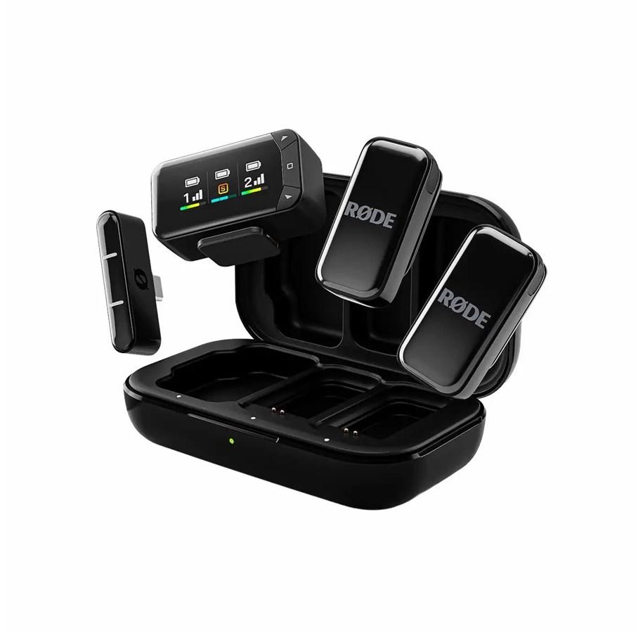 Røde Wireless Micro Camera Kit med to clip-on-sendere og modtagere