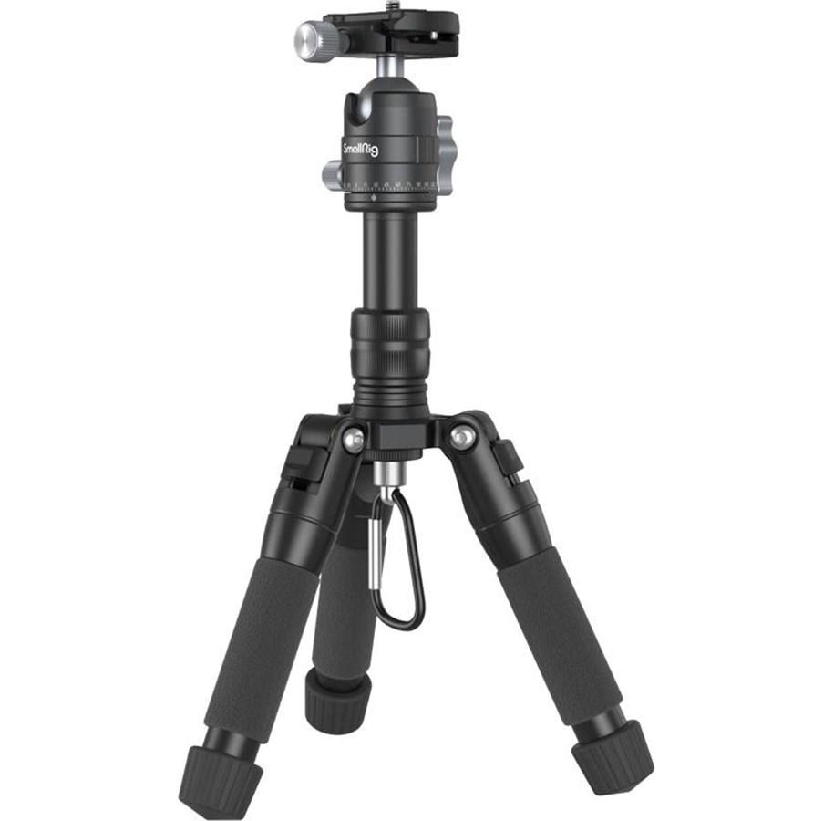 SmallRig VT-20 ministativ i aluminium med femsektions-ben og kuglehoved